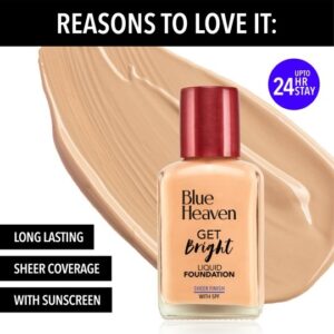 Blue Heaven Women 11 Pcs Bridal Makeup Kit - 30g + 35.7 ml